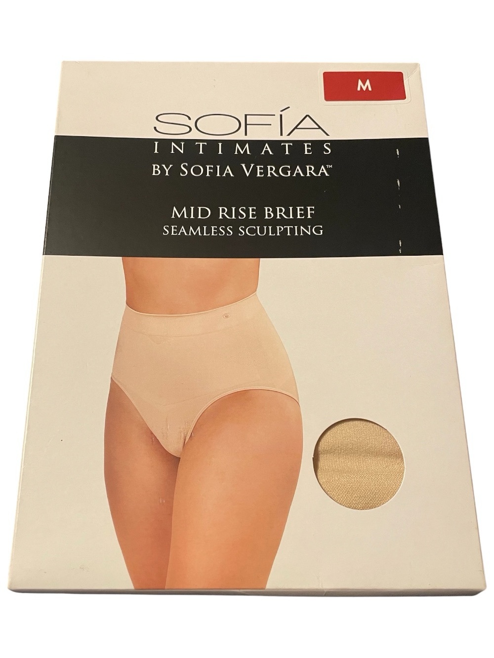 sofia by sofia vergara Mid Rise Brief Seamless Sculpting - Nude